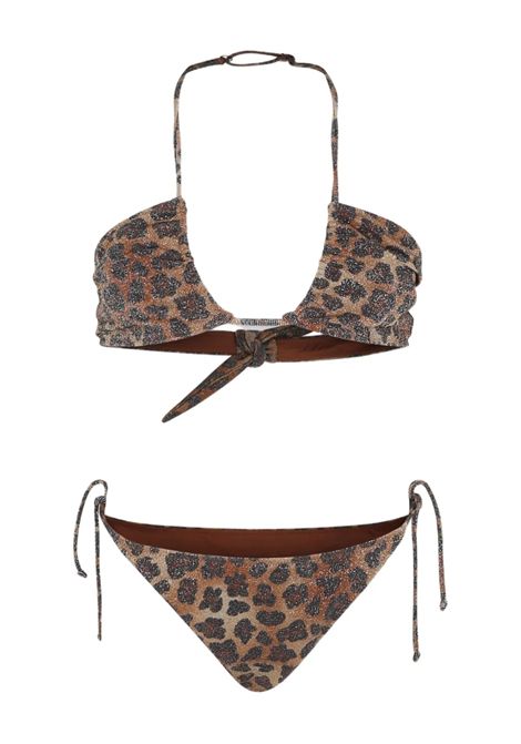 Costume con stampa SAINT BARTH | ARY00002 ARYANNA01433H LUREX CLASSIC LEO 11